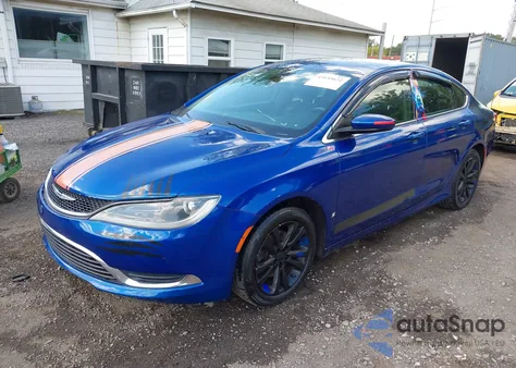 2015 Chrysler 200 Limited z USA, uszkodzony, nr VIN 1C3CCCAB7FN619121